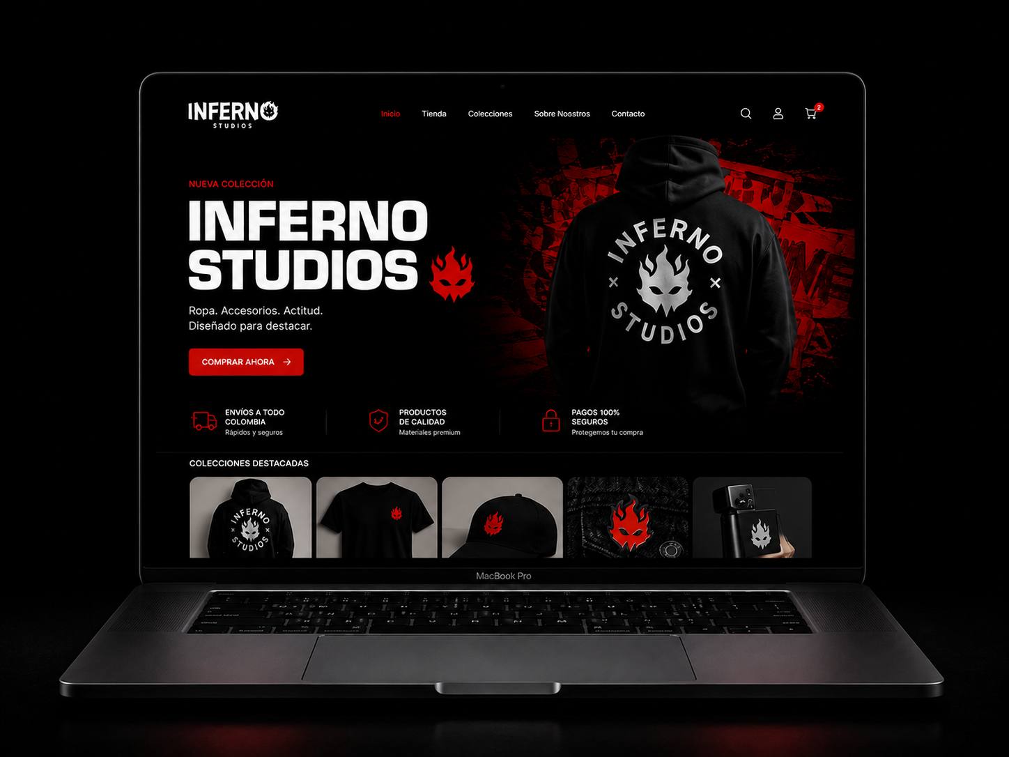 Proyecto Creación de tienda web SHOP — Identidad · Moda